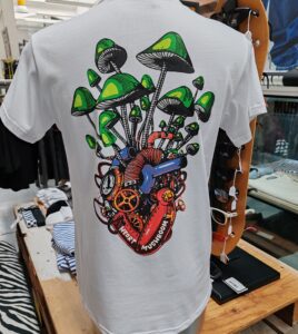 MUSHROOM Earth Tee White
