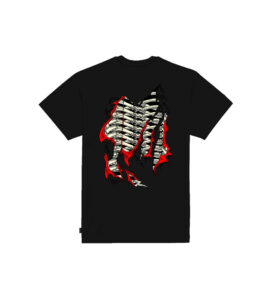 PROPAGANDA Tee Ribs Scrub Black