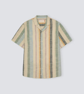 REVOLUTION Camicia Cuban Dust Green
