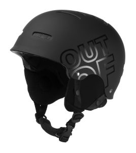 OUT OF WIPEOUT BLACK HELMET