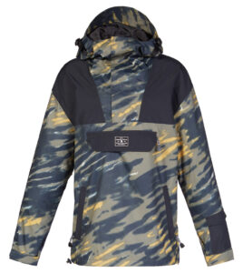 DC Snowboard Jacket Anorak Black/Camo