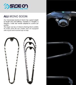 SIDE ON Alu Mono Boom Black