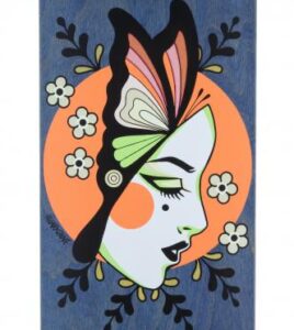 BIRDHOUSE Armanto Butterfly 8" Blue