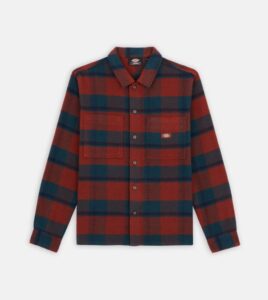 DICKIES Camicia Coaling Blu-Carbone
