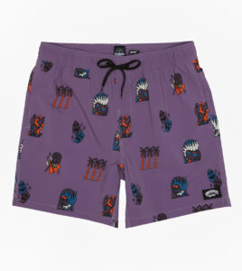 BILLABONG DJ Javier Turn The Tide Layback 17" Purple Haze