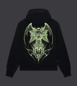 DOLLY NOIRE Gan Cennrigh Hoodie Black