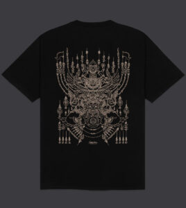 DOLLY NOIRE The Mooneater Tee Black