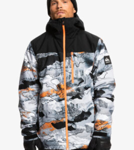 QUIKSILVER Morton Jacket Meteo Print