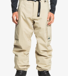 QUIKSILVER Snow Down Cargo Twill Sand Pant Men