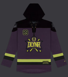 DOLLY NOIRE Felpa GOAT Hockey Purple