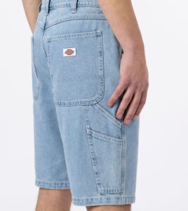 DICKIES Shorts Garyville Blue Vintage