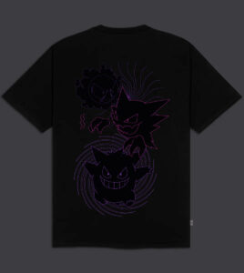 DOLLY NOIRE Gastly Evolution Tee Black