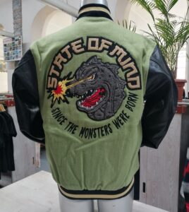 5TATE of MIND Bomber Godzilla Green