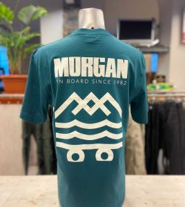 MORGAN LOGO Tall Tshirt Teal