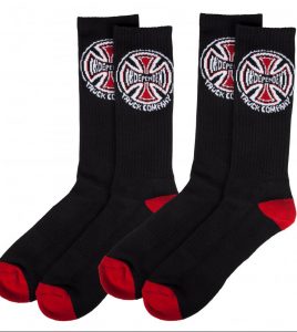 INDEPENDENT Socks Truck Co. Black (x 2pairs)