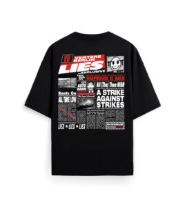 VERTERE BERLIN LIES Unisex Tee Black 2025