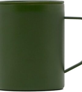 MIZU Camp Cup Coffee Mug Stainless Army Green