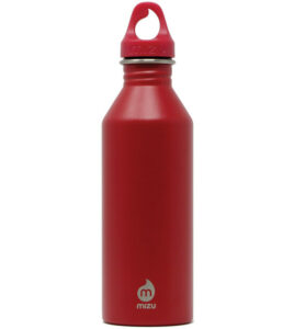 MIZU M8 Borraccia con Tappo Black Loop 750ml, red
