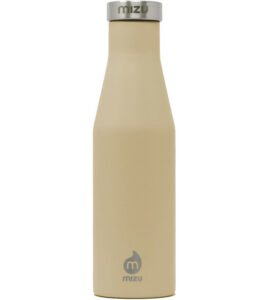 MIZU S4 Borraccia isolante 400ml con tappo in acciaio inossidabile, Sand
