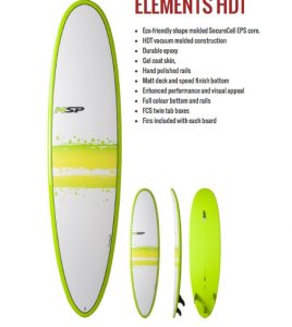 NSP Fun Surf VC 7'6 Green LTD
