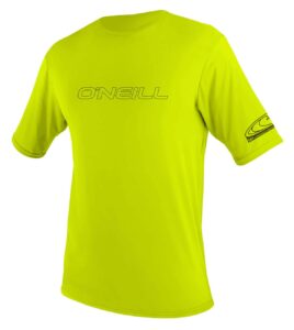 O'NEILL Basic Skins Rash Tee S/S Lime
