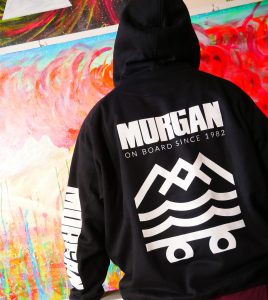 MORGAN TEAM HOODIE Felpa Cap Black