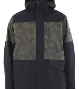 QUIKSILVER Snowboard Jacket Mission Black/Camo