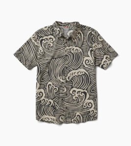ROARK Bless Up Shirt Black Wave