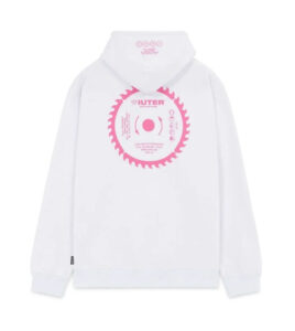 IUTER Saw Hoodie White