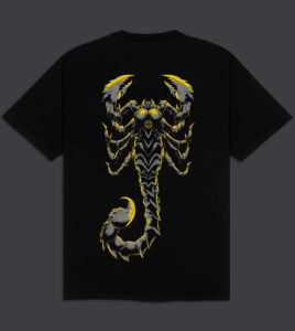 DOLLY NOIRE Desert Scorpion Tee Black