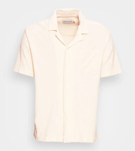 REVOLUTION Camicia Terry Cuban White