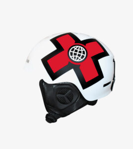 PROSURF XGames White Red  Snow Helmet