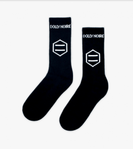 DOLLY NOIRE  Black Socks