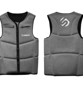 SIDE ON Impact Vest Grey Mottled
