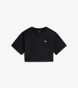 VANS Salton relaxed Fit Crop Tee Black