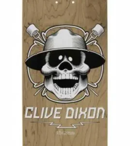 BIRDHOUSE Pro Deck Clive Dixon Grey 8.5"
