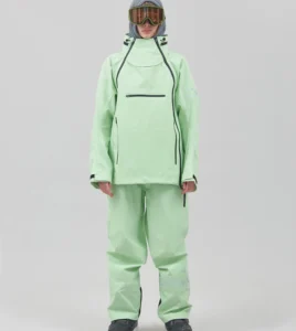 SNOWALL Shell Jacket Waterproof Samurai Lime Unisex