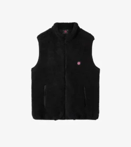 FUNKY Grog Sherpa Vest Black