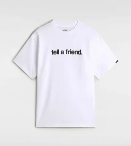 VANS TAF Loose Tee White